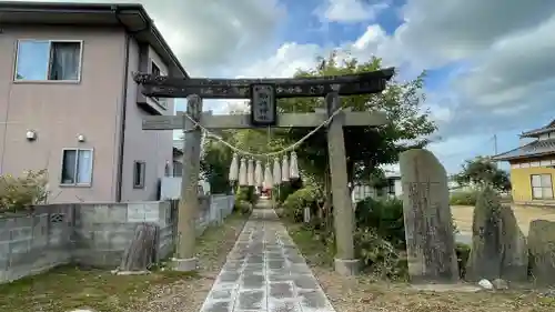 稲荷神社の鳥居