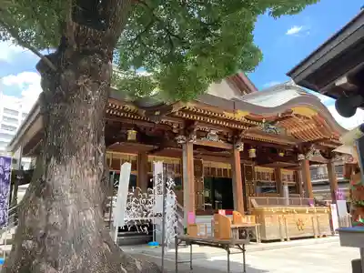 湯島天満宮の本殿・本堂