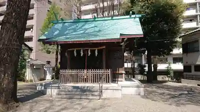西早稲田天祖神社の本殿・本堂