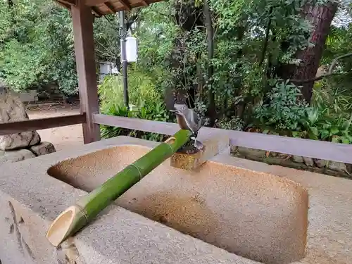弓弦羽神社の手水舎