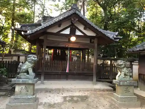 佐紀神社（亀畑）の狛犬