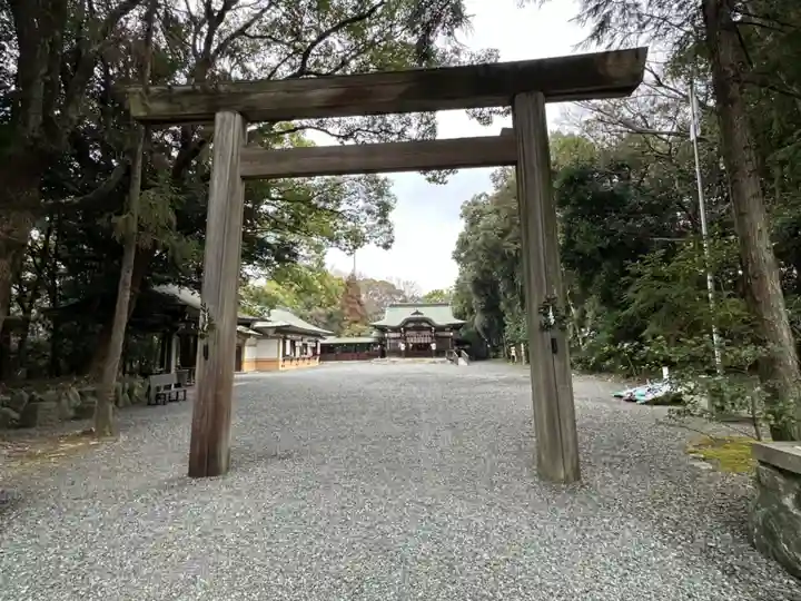 氷上姉子神社(熱田神宮摂社)の鳥居