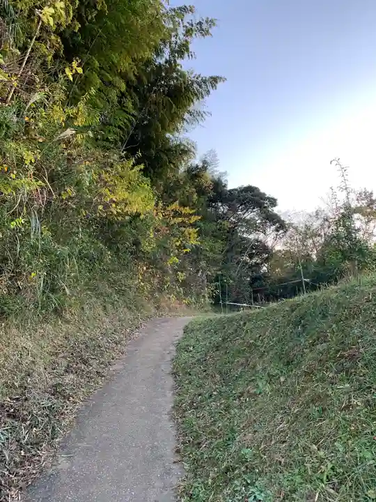 白山神社の周辺