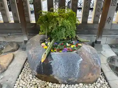 真源寺（入谷鬼子母神）の手水舎