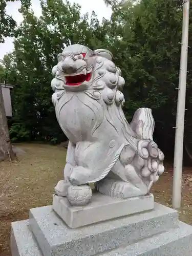 伏古神社の狛犬