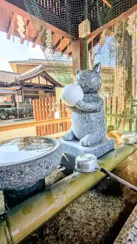 荻窪白山神社の手水舎