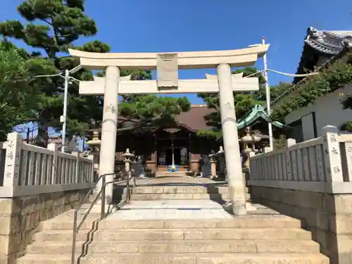 舞子六神社の鳥居