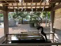 江南神社の手水舎