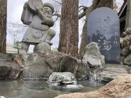 温泉神社〜いわき湯本温泉〜の手水