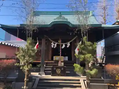 西新井氷川神社の本殿・本堂