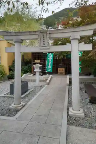 加恵瑠神社 の鳥居