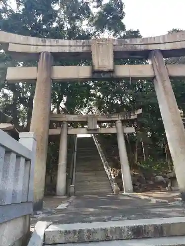 豊山八幡神社の鳥居