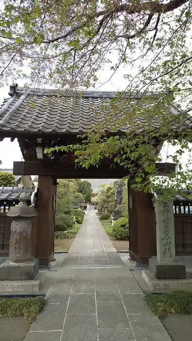 松林寺の山門