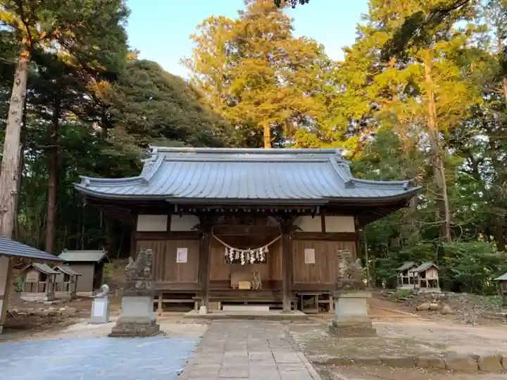 雨引千勝神社の本殿・本堂