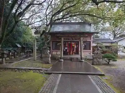 刺田比古神社の本殿・本堂