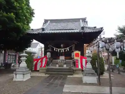 嶺白山神社の本殿・本堂