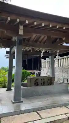 豊原北島神社の手水舎