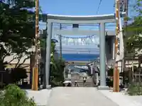 走水神社の鳥居