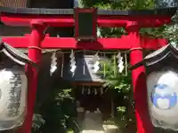 五十稲荷神社(栄寿稲荷神社)の鳥居