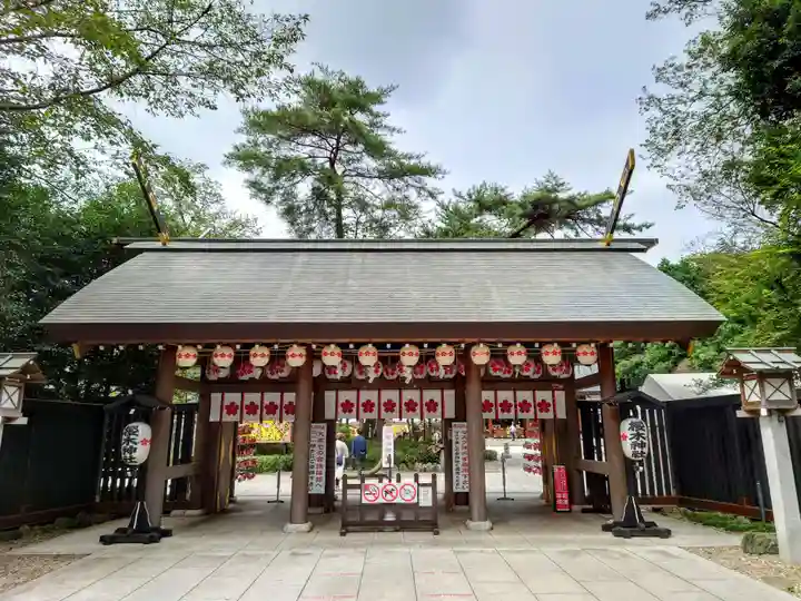 櫻木神社の山門・神門