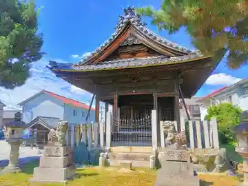 八王子社の本殿・本堂