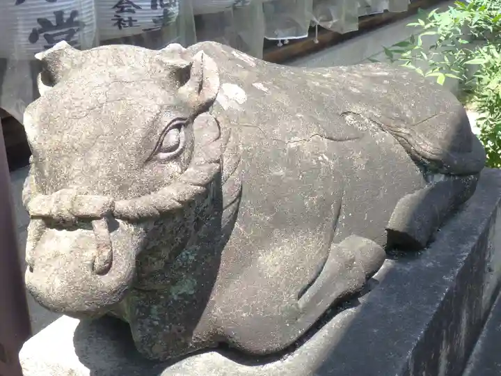 文子天満宮の狛犬