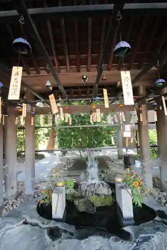 所澤神明社の手水舎