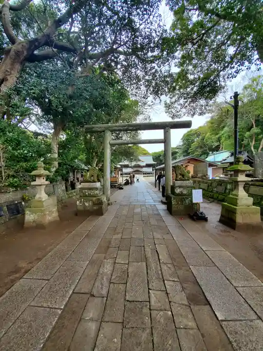 酒列磯前神社の鳥居
