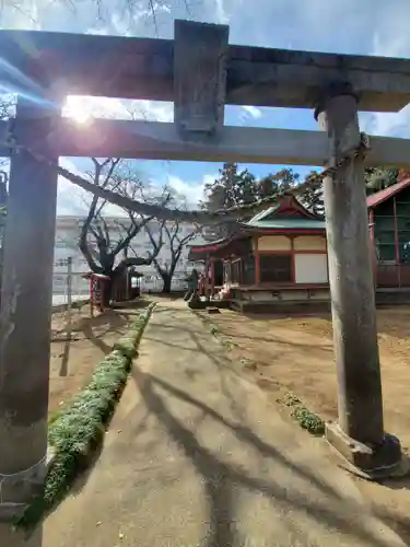 瑳珂比神社の鳥居