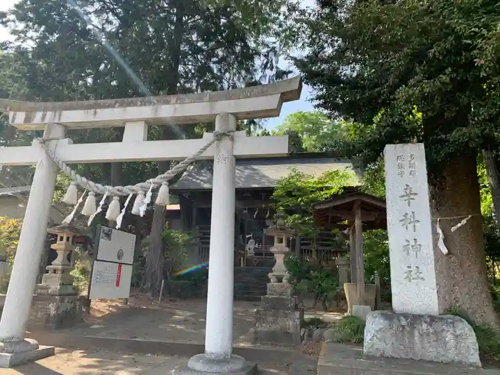 辛科神社(群馬県)