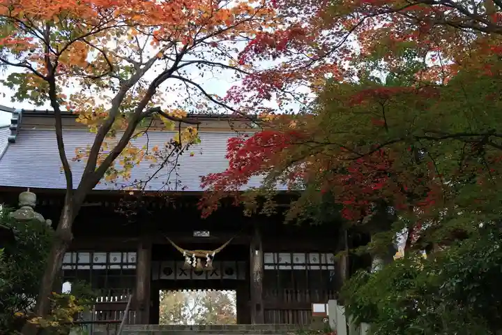 二本松神社の山門・神門