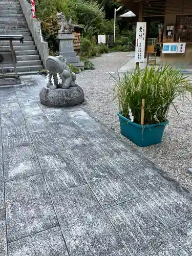 猿田彦三河神社の狛犬