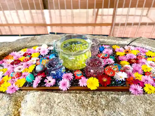 金井神社の手水舎