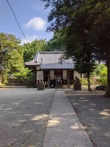 佐野原神社の本殿・本堂
