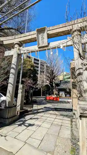 小野照崎神社の鳥居