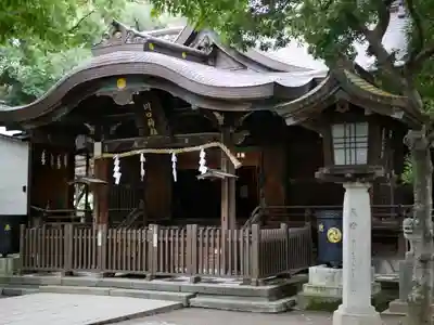 川口神社の本殿・本堂