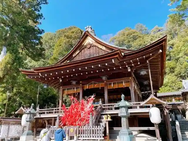 日牟禮八幡宮の本殿・本堂