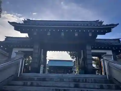 吹揚神社の山門・神門