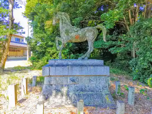 神明社（二俣）の狛犬