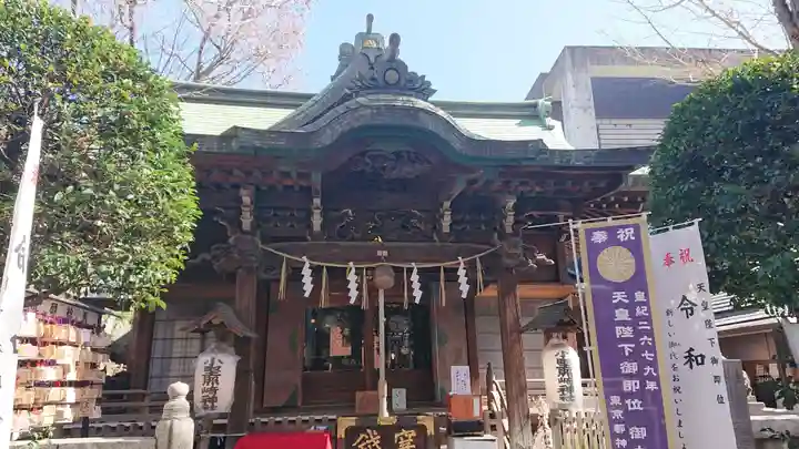 小野照崎神社の本殿・本堂