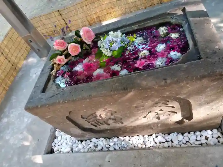 北広島市総鎮守 廣島神社の手水舎