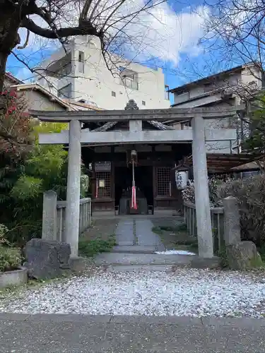 天性寺の鳥居