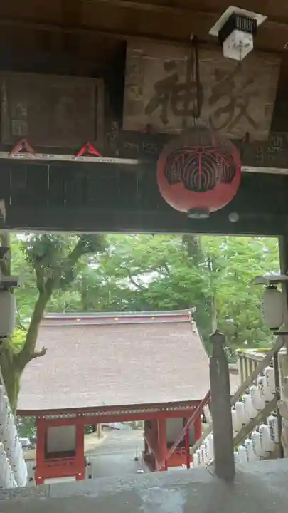 吉備津神社の山門・神門