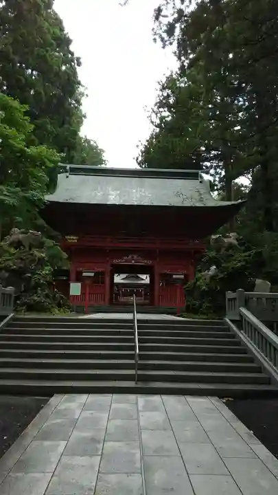 富士山東口本宮 冨士浅間神社の山門・神門