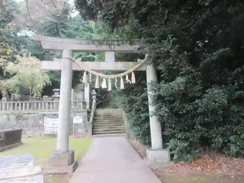 前玉神社の鳥居