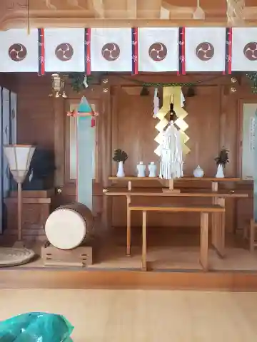 大坪神明社の本殿・本堂