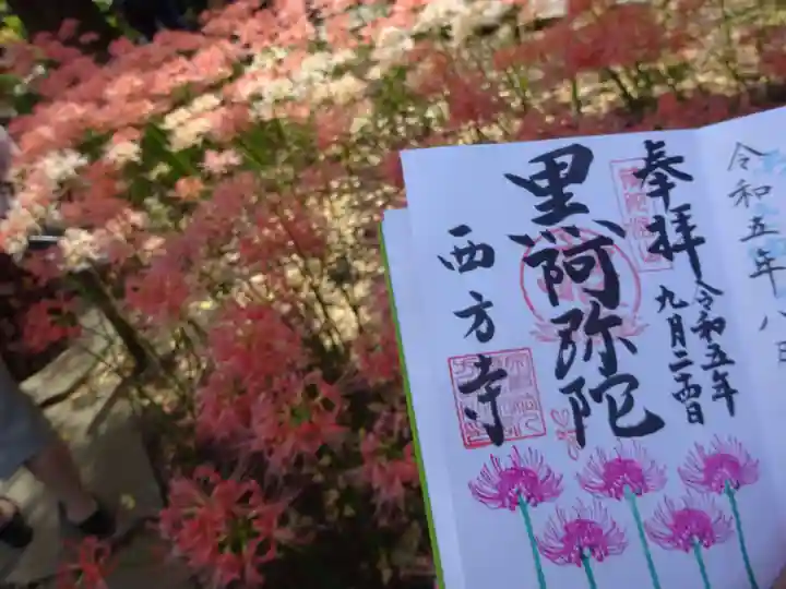 横浜 西方寺の御朱印