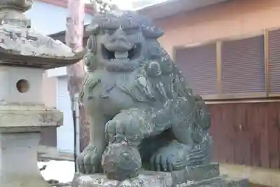 小平潟天満宮の狛犬