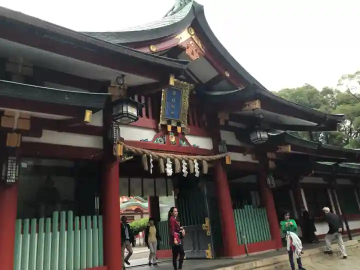 日枝神社の山門・神門