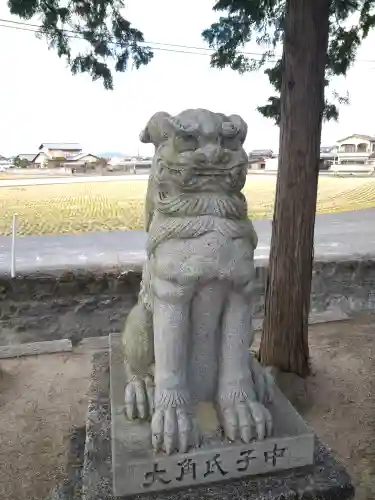 素盞嗚神社の狛犬